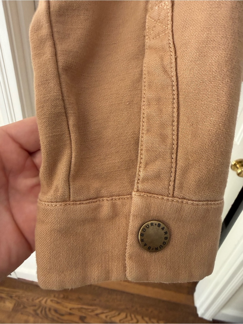 Barbour Men's Brown Cotton Field Jacket - Picture 4 of 5